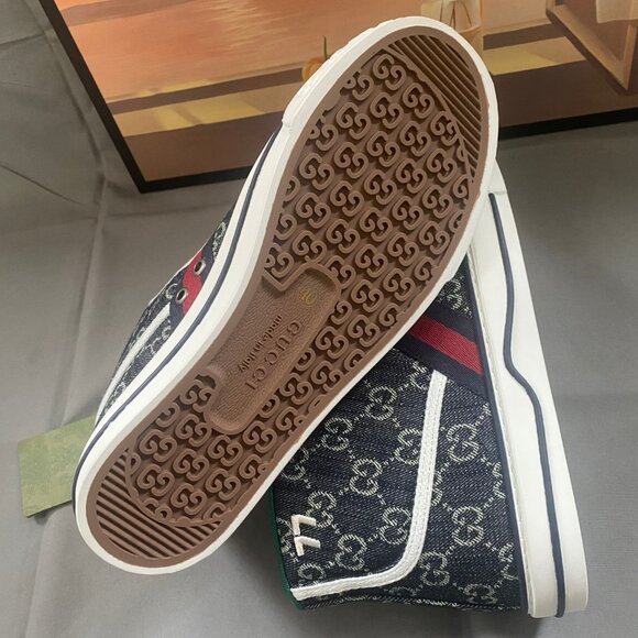 Gucci Tennis 1977 High top blue - Picture 5 of 8